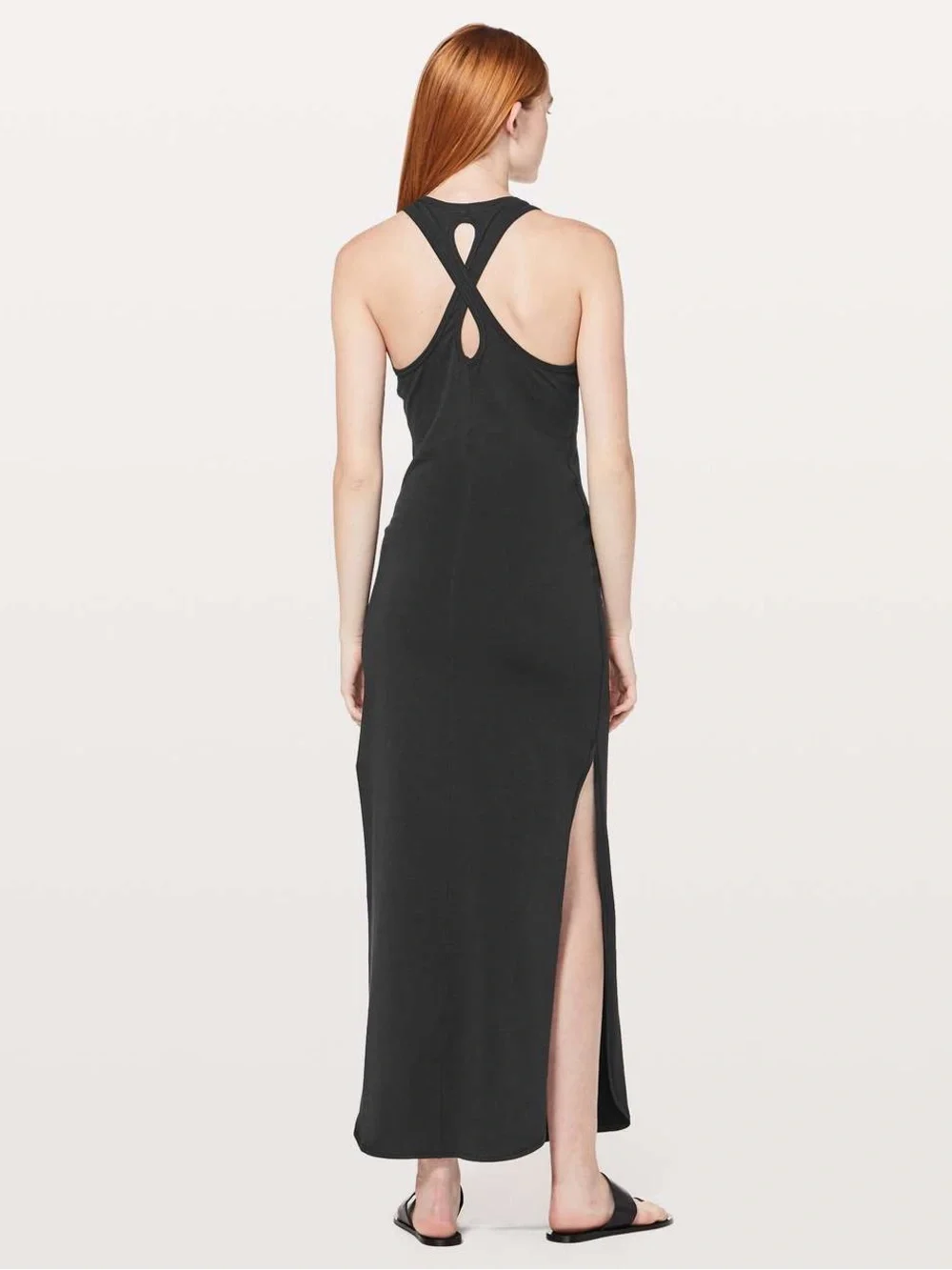 Lululemon - Black Restore and Revitalize Maxi Dress
